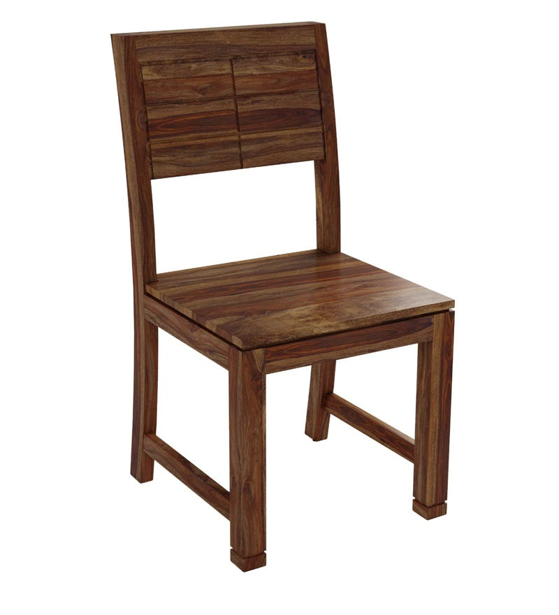 Dining chair (set of two) made of solid sheesham wood