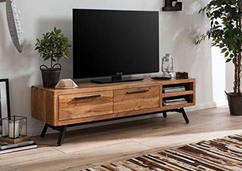 Tv stand deals made of wood