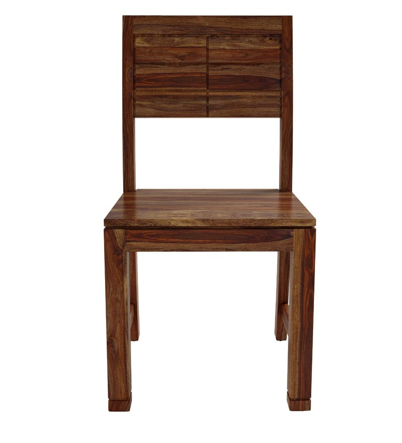 Dining chair (set of two) made of solid sheesham wood