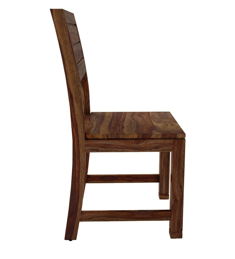 Dining chair (set of two) made of solid sheesham wood