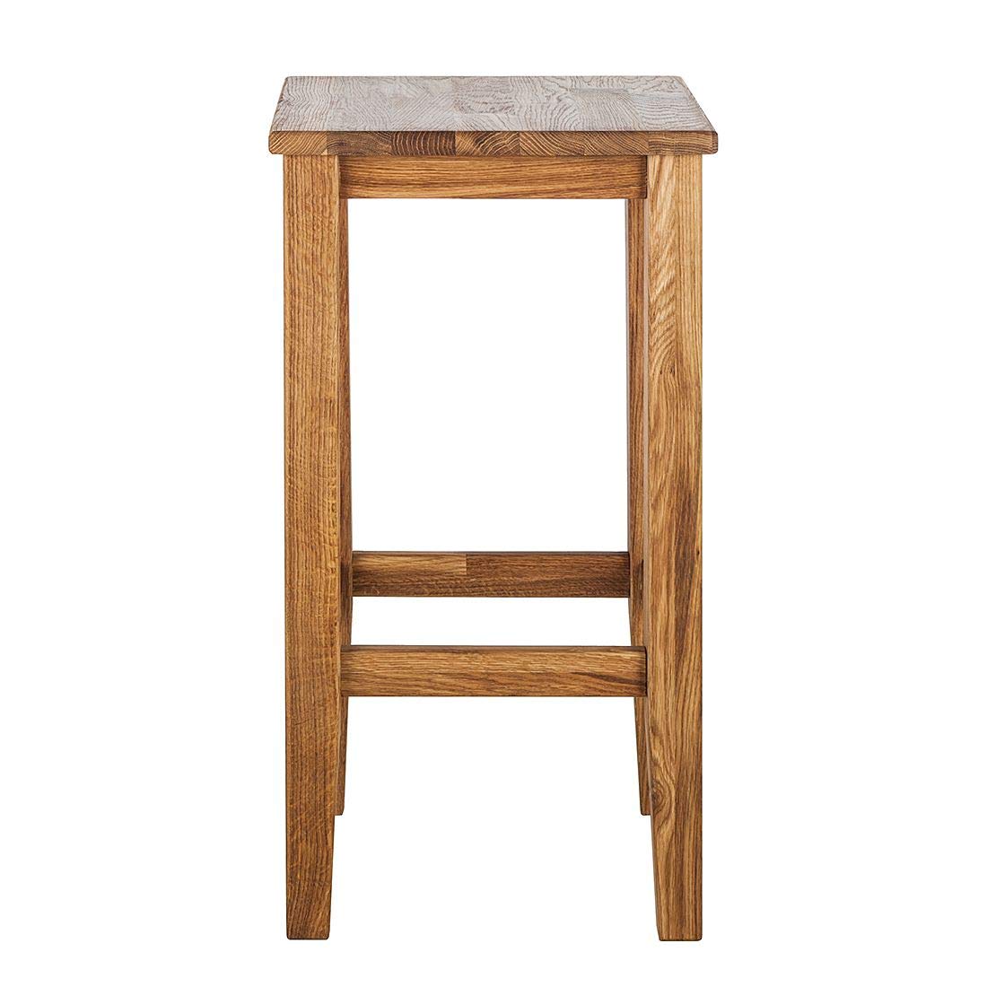 Stool made of solid mango wood