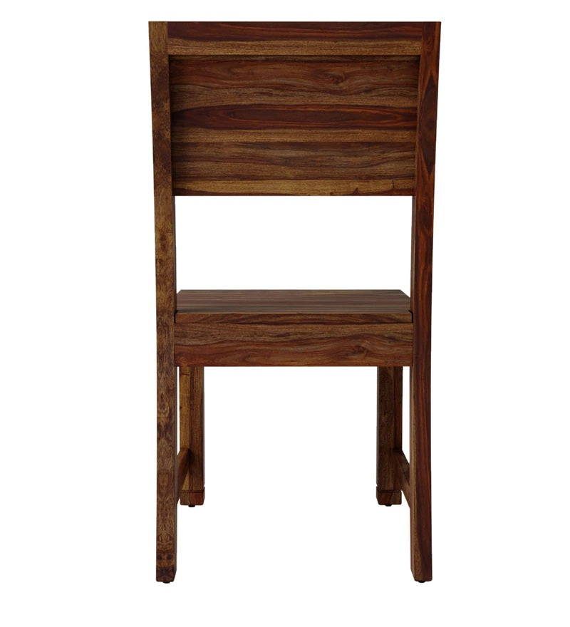 Dining chair (set of two) made of solid sheesham wood